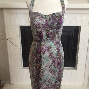 Jessica Simpson Floral Halter Top Dress, size 6
